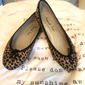 Women’s French Sole Leopard Ballet shoes